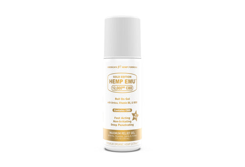 Gold Edition 12,000mg CBD Roll On, 3 oz
