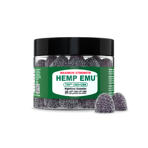 Sleep 750mg CBD Nighttime Gummies