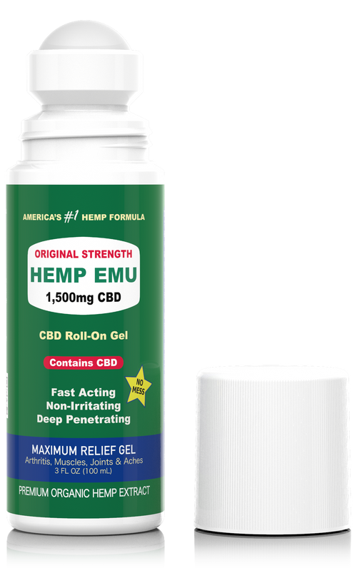 Original Strength 1500mg CBD Roll-On Gel, 3 oz
